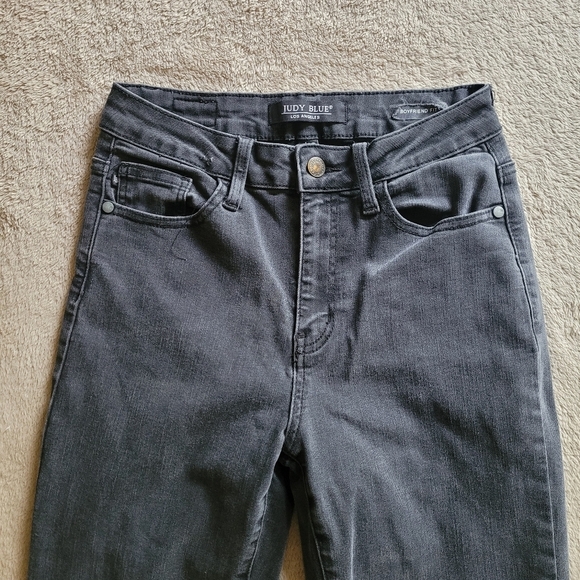Judy Blue faded black skinny fit jeans size 3/26 - Picture 4 of 12
